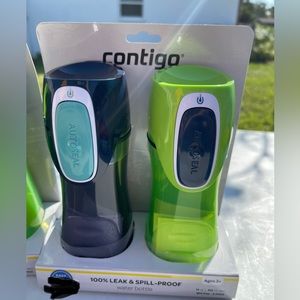 NWT kids contigo water bottles